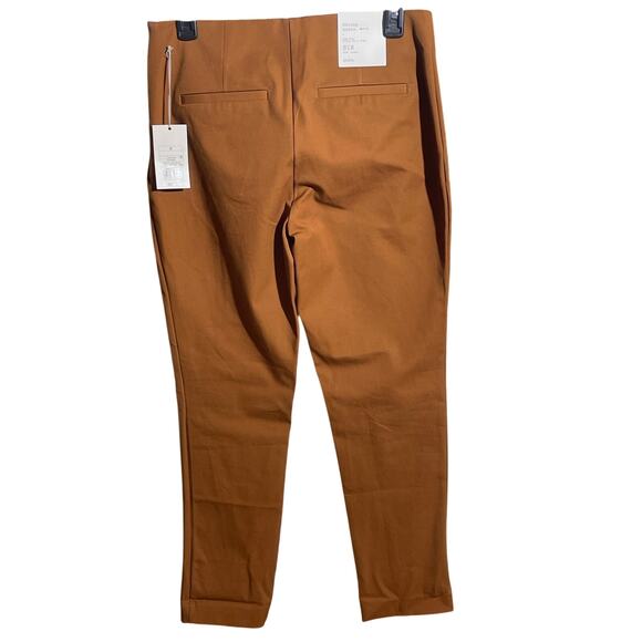 Burnt orange NWT high rise stretch dress pants women’s size 8 - Picture 1 of 7